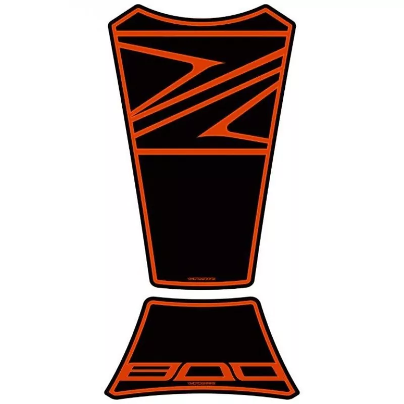 Motografix Kawasaki Z 800 3D Gel Tank Pad Protector TK019KO