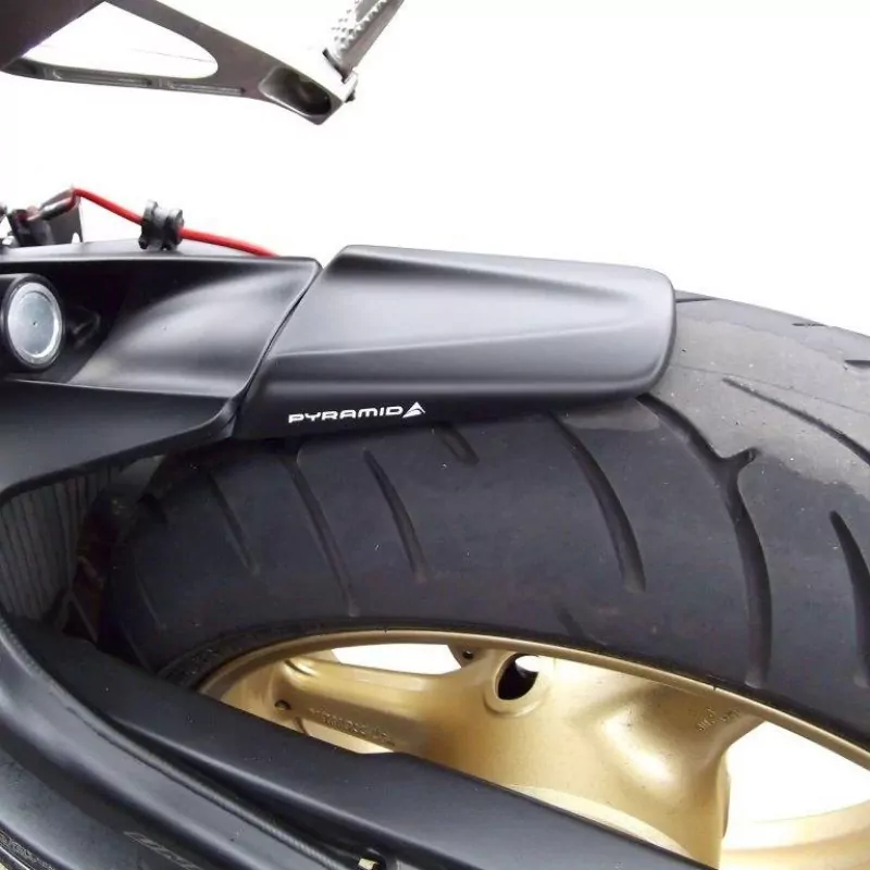 Pyramid Hinterradabdeckung Verlängerung Schwarz Matt Honda CBR 1000 RR 2008-2011