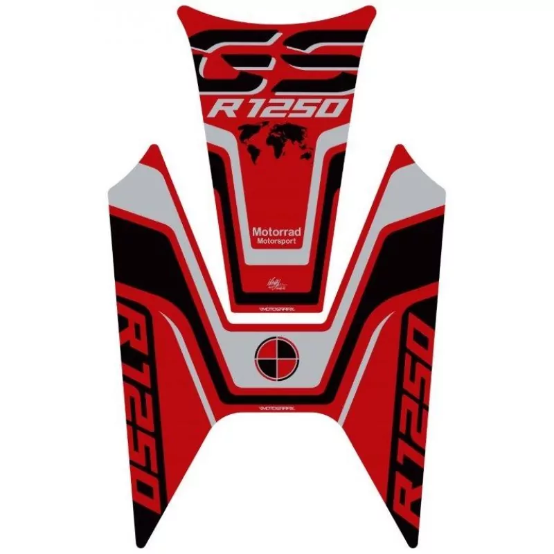 BMW R 1250 GS 2018- Motografix 3D Gel Tank Pad Protector TB037RKS