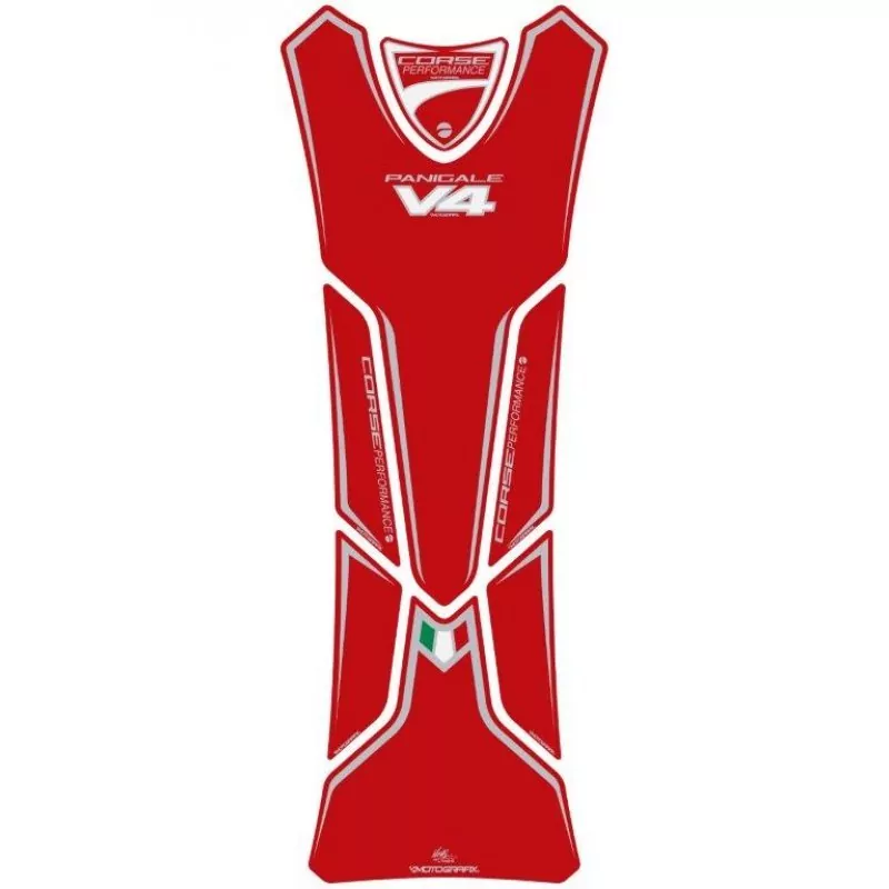 Ducati Panigale V4 Motografix 3D Gel Tank Pad Protector TD027R