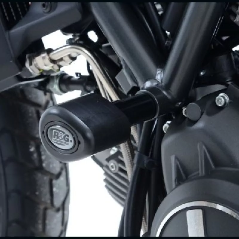 R&G Sturzpads "No Cut" Ducati Scrambler 400 / 800 Modelle 2015-