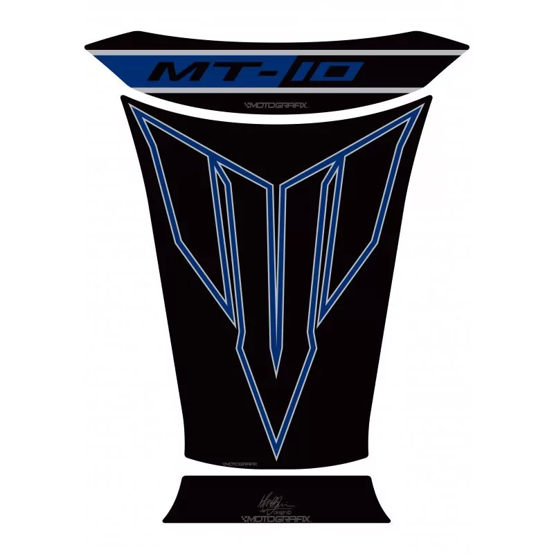 Motografix Yamaha MT-10 3D Gel Tank Pad Protector TY027KBS