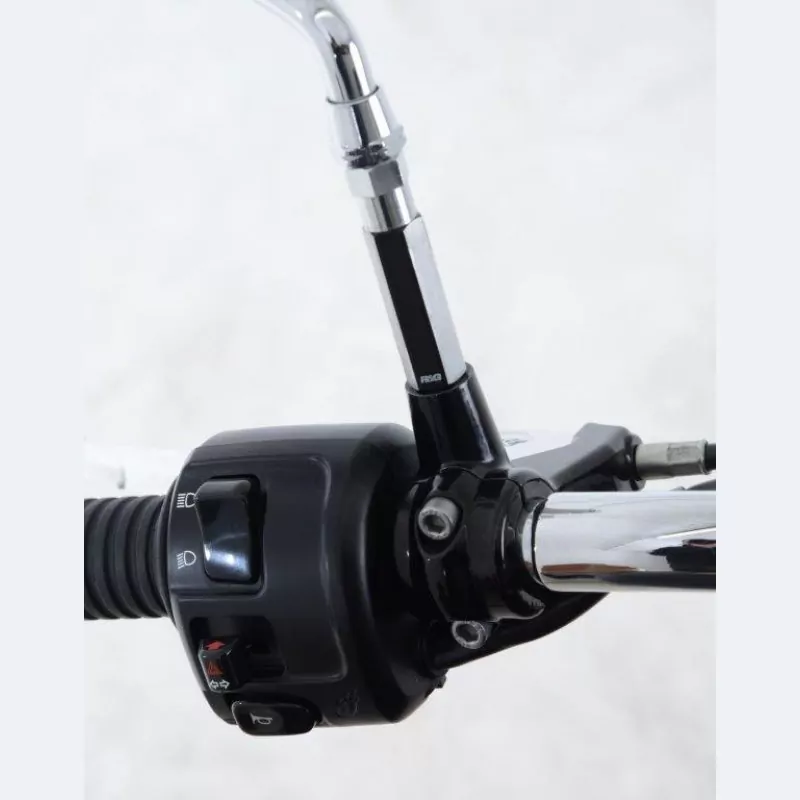 R&G Spiegel Verlängerungen Indian Scout 2015- / Bobber / Sixty / FTR 1200 / CF Moto 700 CL-X Heritage 2021-