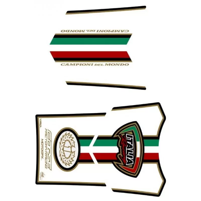 Ducati Corse #1 Motografix 3D Gel Tank Pad Protector TD008WE