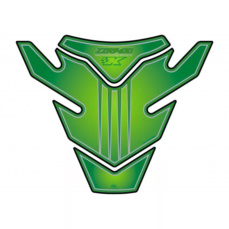 Kawasaki ZZR 1400 Motografix 3D Gel Tank Pad Protector TK020G