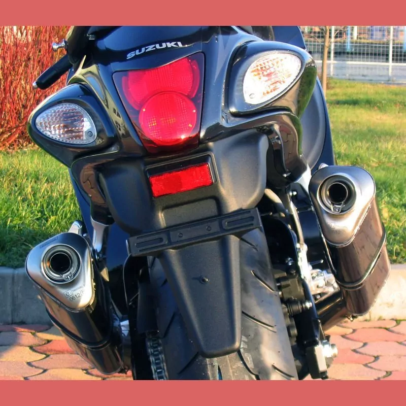 Bodis Three Tec Endschalldämpfer Suzuki Hayabusa 2008-2016