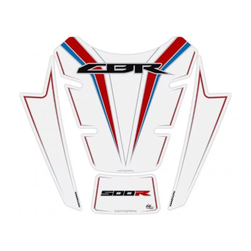 Honda CBR 500 R Motografix 3D Gel Tank Pad Protector TH026WRB