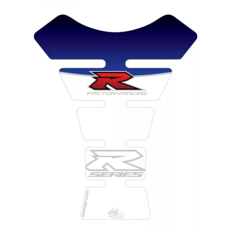 Motografix Suzuki GSX-R 600 750 1000 3D Gel Tank Pad Protector TS001