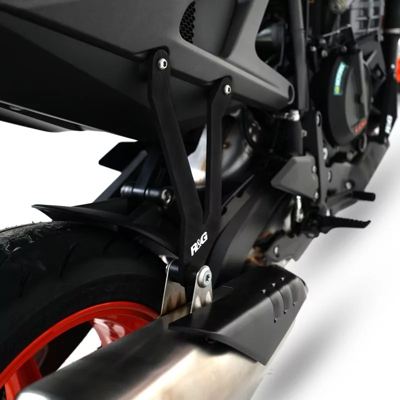R&G Auspuffhalter BLACK KTM Duke 990 2024-