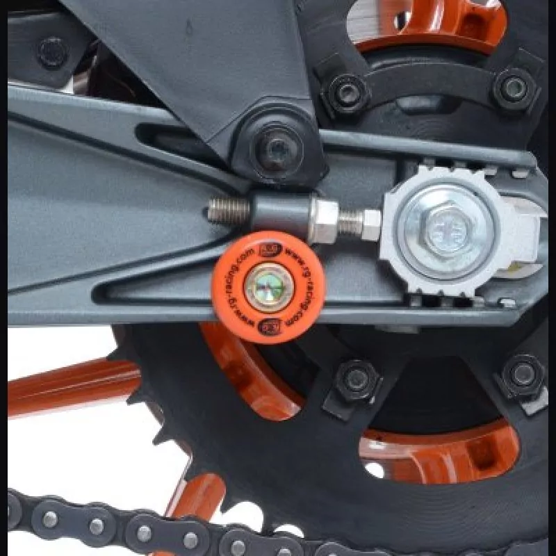 R&G Racing Schwingen Protektoren "Orange" KTM RC 125 200 390