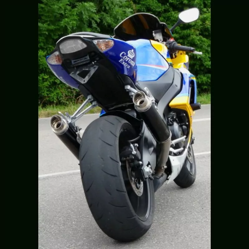 Bodis GP1 schwarz Auspuff Suzuki GSX-R 1000 2007-2008