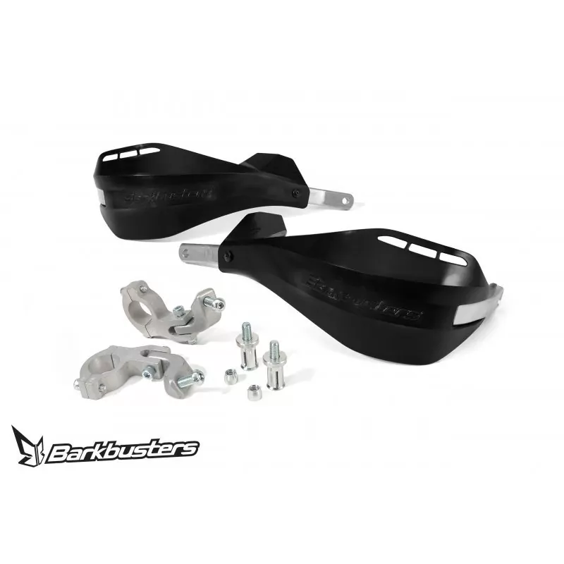 BarkBusters NEW EGO HandGuard Kit (Zwei-Punkt-Kegelhalterung) with Multi Fit Klemmen