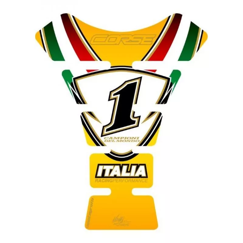 Ducati Corse #1 Motografix 3D Gel Tank Pad Protector TD006Y