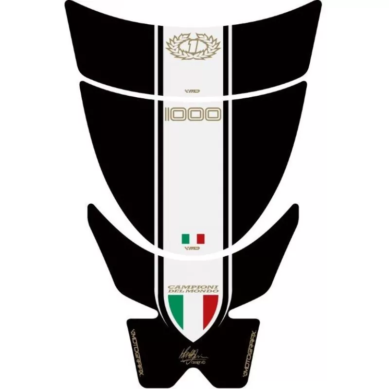 Ducati Sport Classic 1000 Motografix 3D Gel Tank Pad Protector TDSCK
