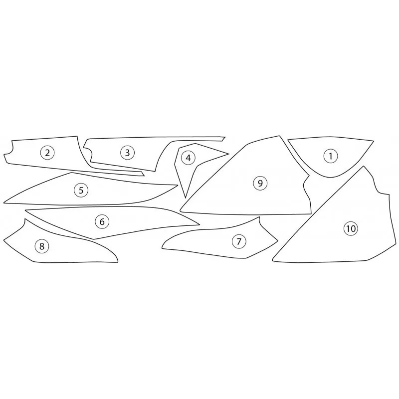 R&G Steinschlagschutz Second Skin für BMW R 1200 GS 2014-2016