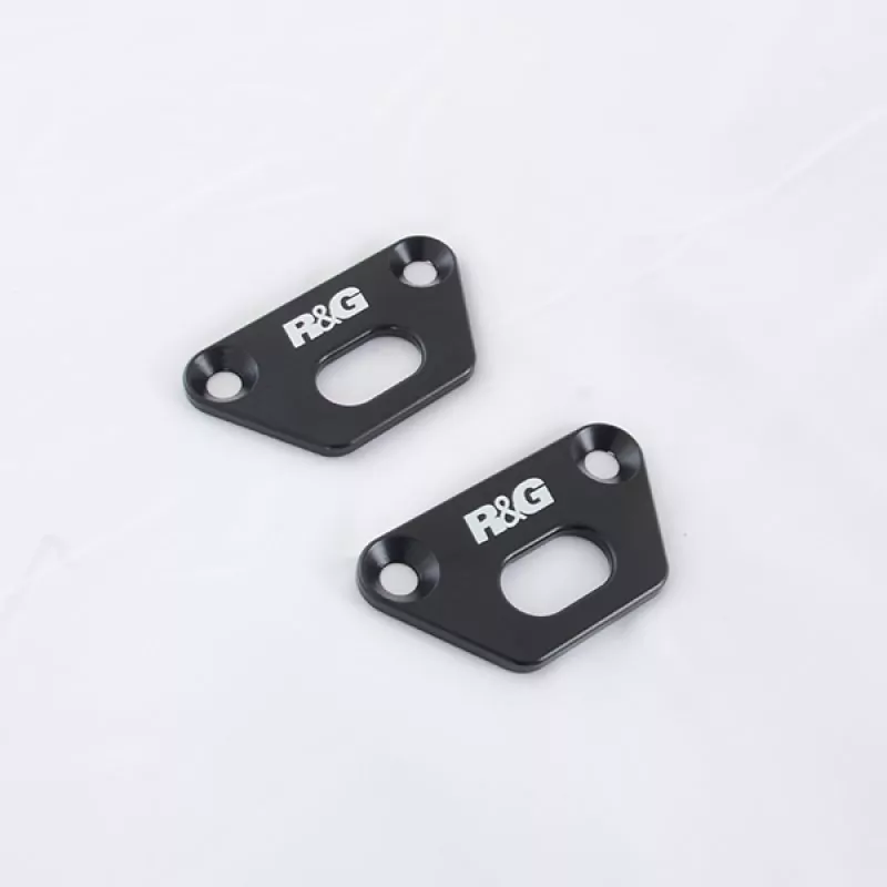 R&G Racing Transporthaken Paar "Black" Aprilia Shiver 900 2017-