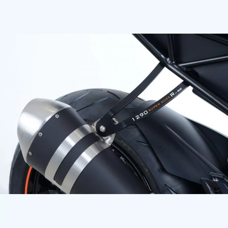 R&G Racing Auspuffhalter BLACK KTM Super Duke 1290 R 2017-2019