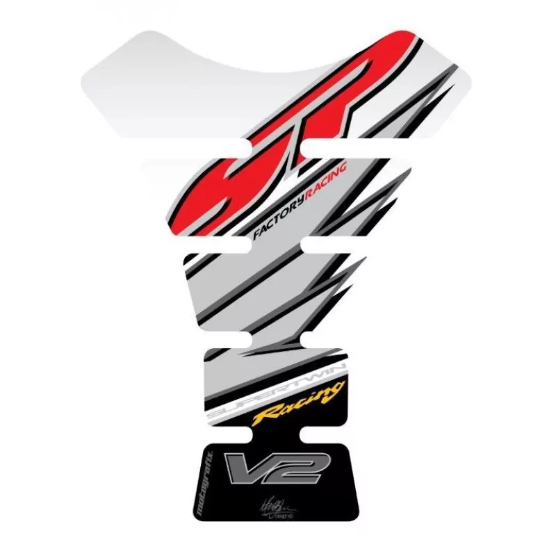 Motografix Honda V2 VTR SP1 / SP2 3D Gel Tank Pad Protector TH003W