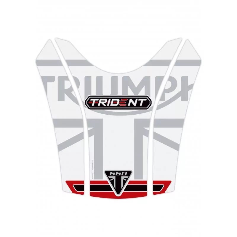 Triumph 2021 TRIDENT 660 3D Gel Motografix Tank Pad Protector TT048SWR