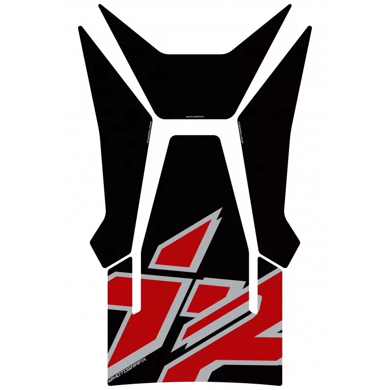 BMW 2021-21 S1000XR 3D Gel Motografix Tank Pad Protector TB050KL2