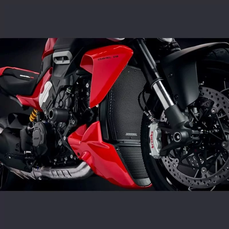 Evotech Kühlerschutz Gitter Set Ducati Diavel V4 2023-