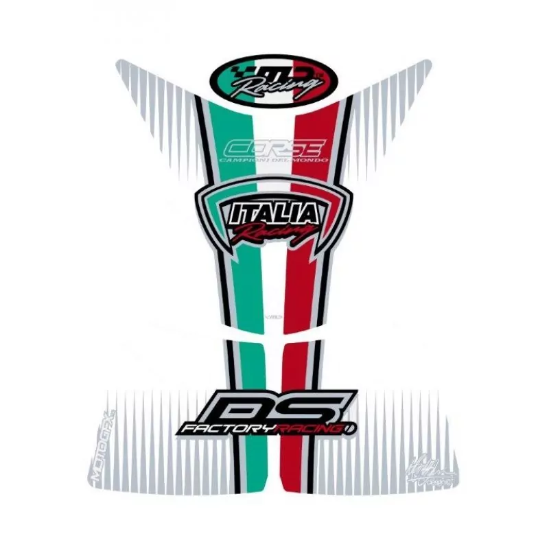 Ducati Multistrada DS Corse Motografix 3D Gel Tank Pad Protector TD012W