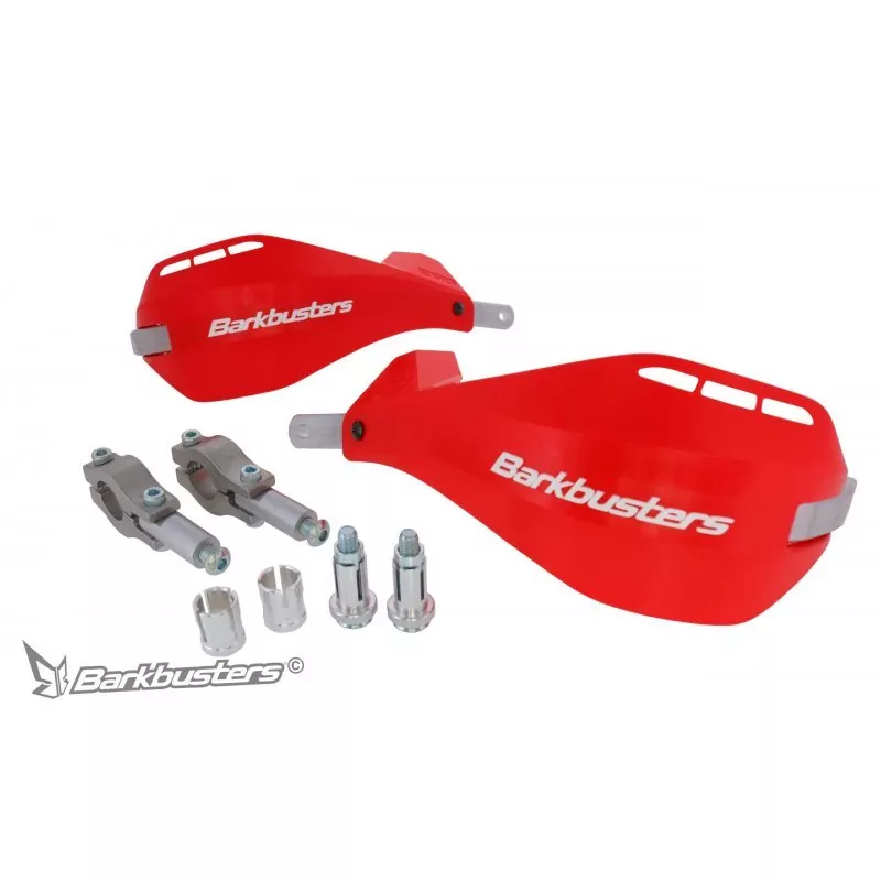 BarkBusters EGO Mini Handschützer-Set Zweipunkt für Minibikes und 80er (Lenker 22 mm), versch. Farben