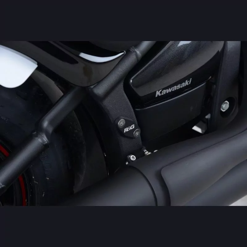 R&G hintere Fußrastenabdeckung Set Kawasaki Vulcan VN 900 Custom '07-