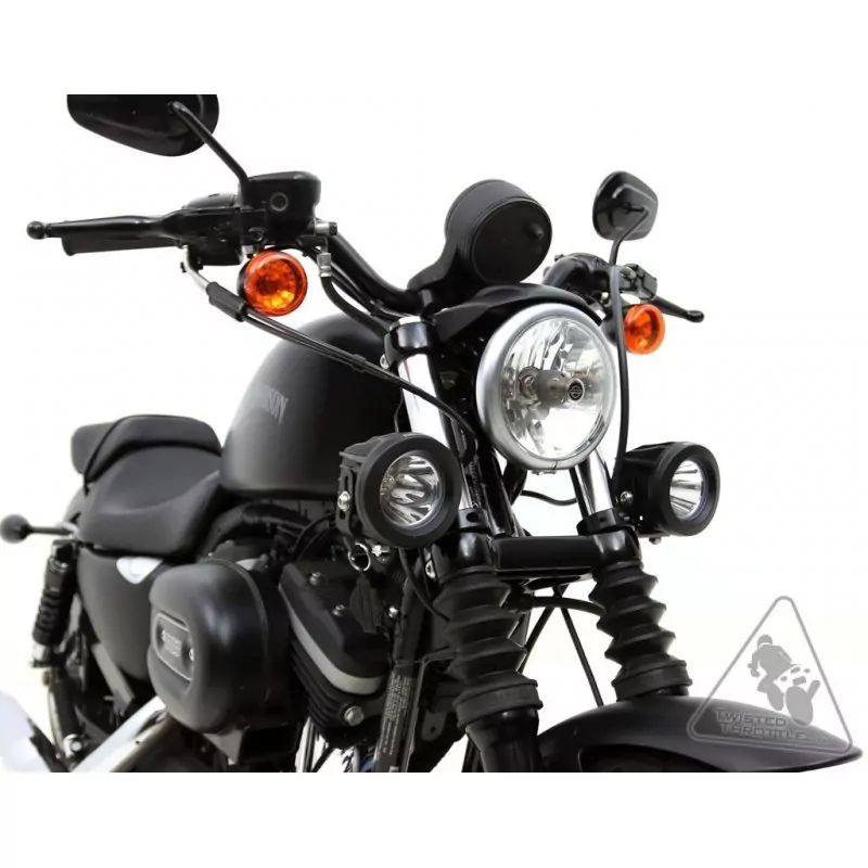 Denali Zusatzscheinwerferhalterung für Gabelrohre (39mm-49mm Durchmesser)