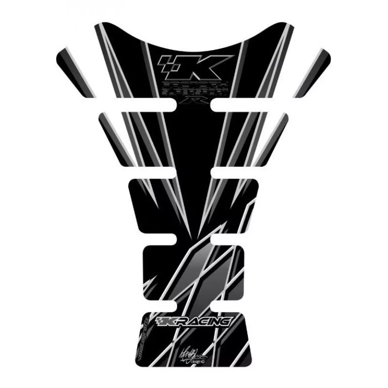 Motografix Kawasaki ZX- 6 / 7 / 10 R 3D Gel Quad Tank Pad Protector TK006K