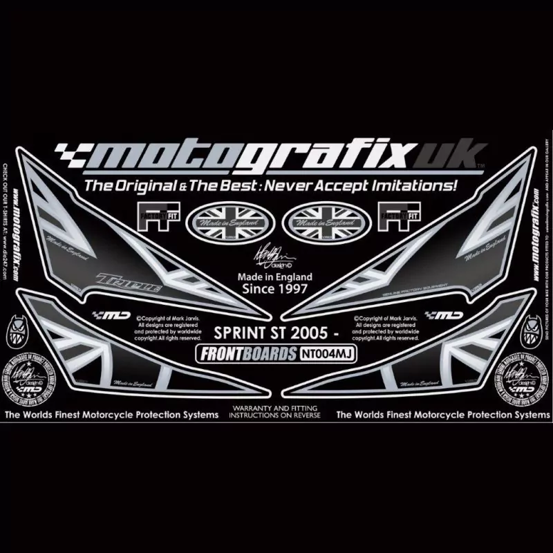 Motografix Steinschlagschutz vorn Triumph Sprint ST 2005-2009 NT004MJ