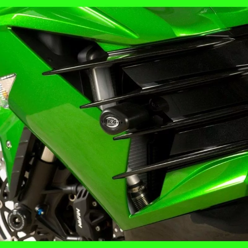 R&G Racing Sturzpads "No Cut" Kawasaki ZZR 1400 / ZX-14 2012-