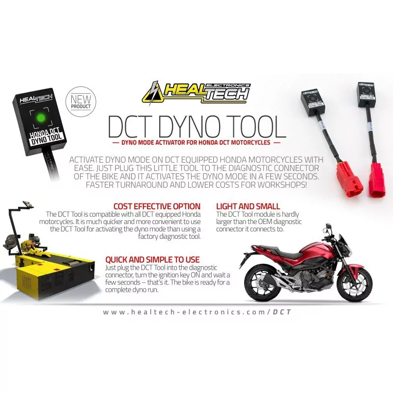 Healtech DCT Dyno Tool DCT-H02 für Honda DCT Motorräder
