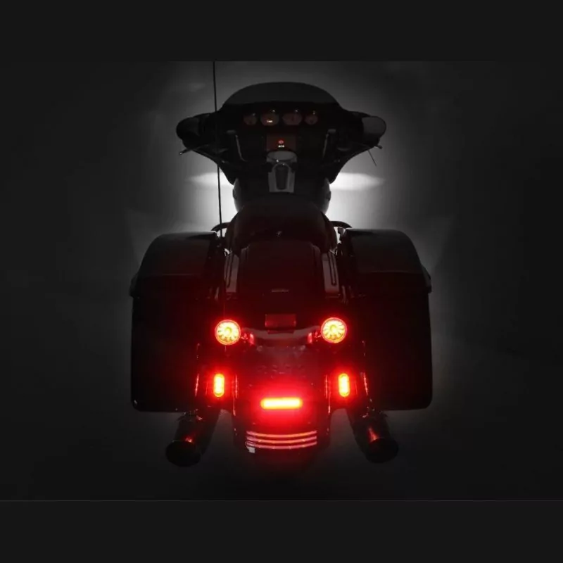 DENALI T3 Modular Switchback Signal Pods | Hinten - Rot / Bernstein