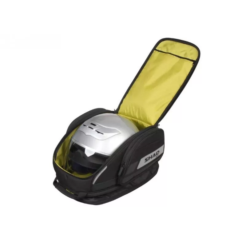 SHAD SL20F Motorrad Tank Rucksack 15-20L mit Schultergurt und Reflektor