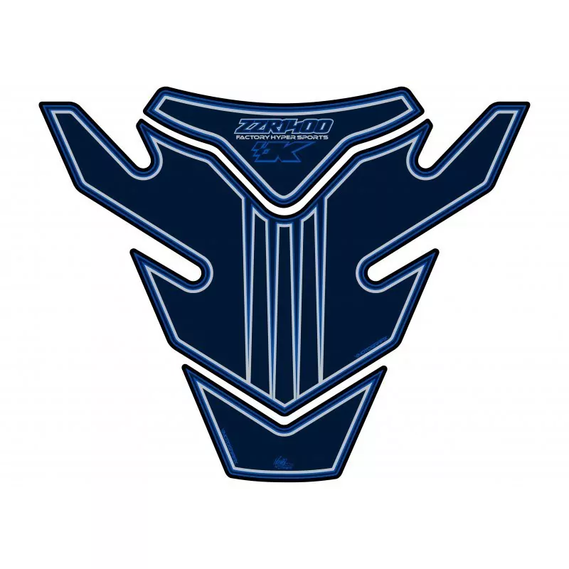 Kawasaki ZZR 1400 Motografix 3D Gel Tank Pad Protector TK020BD