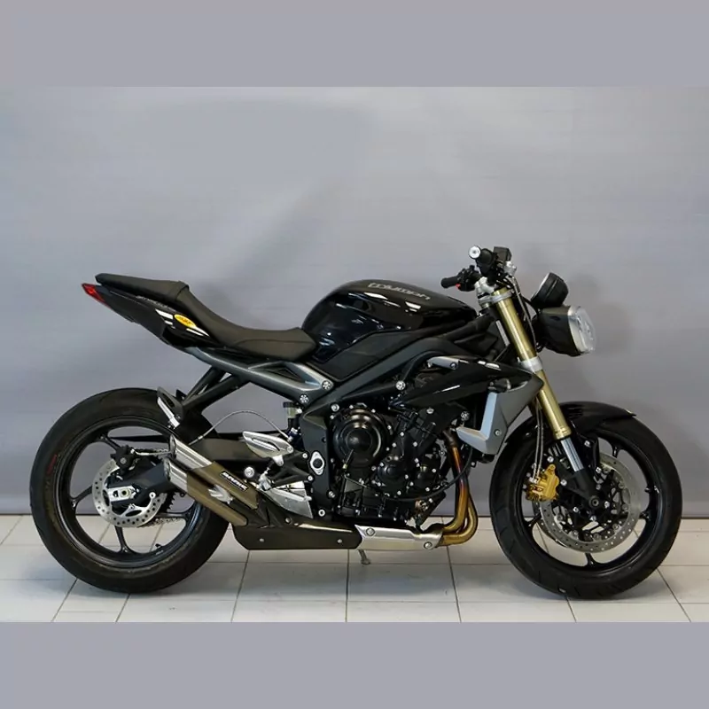 Bodis Duobolico Endschalldämpfer Triumph Street Triple 675 2013-2016