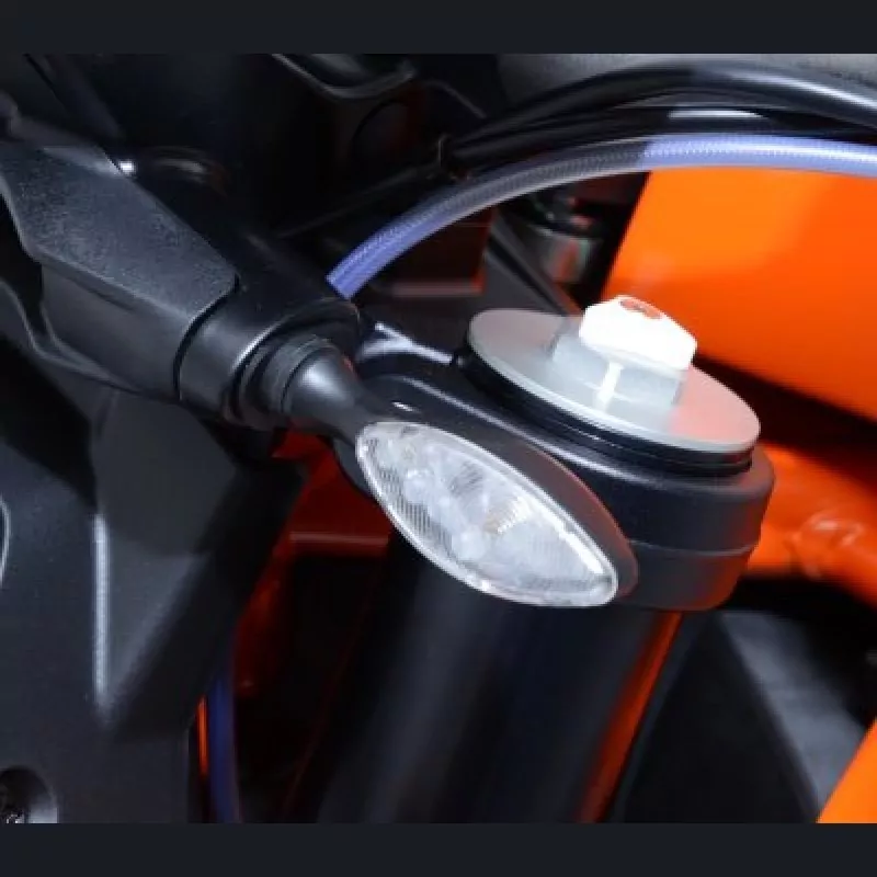 R&G Micro Blinker Adapter Set vorn KTM Super Duke 1290 R 2014- / 790 Duke / Adventure 790 / 890