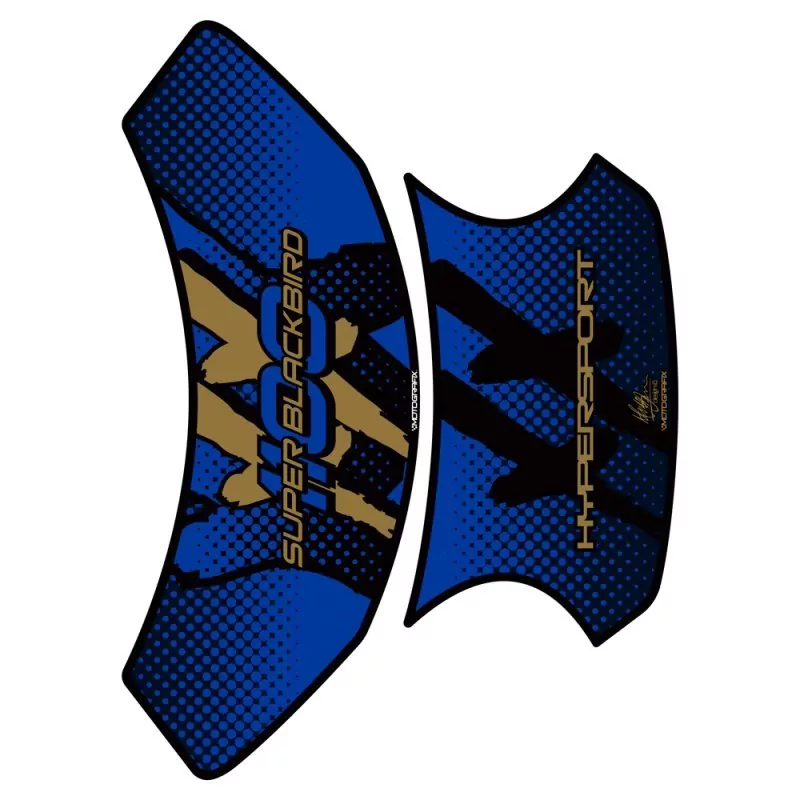 Honda CBR 1100 XX Blackbird Motografix 3D Gel Tank Pad Protector TH020BA