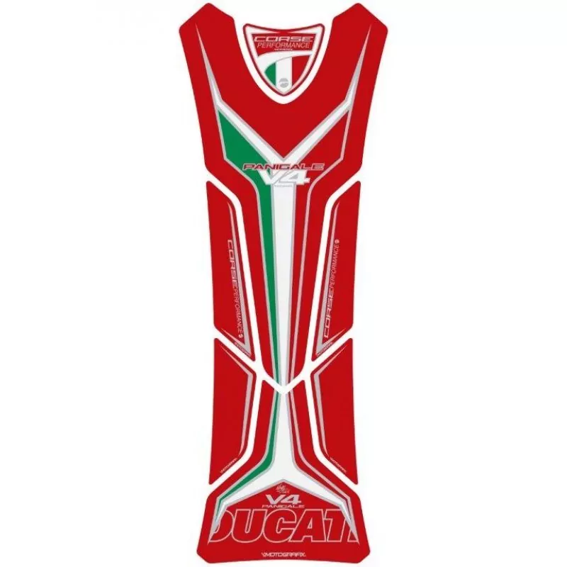 Ducati Panigale V4 Motografix 3D Gel Tank Pad Protector TD027RT