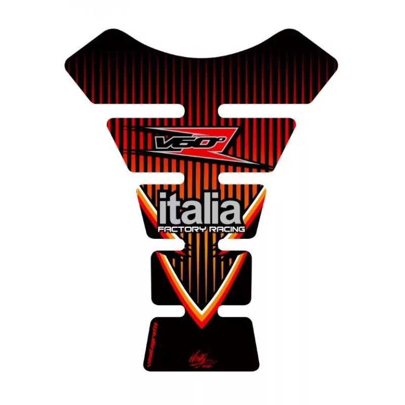 Aprilia V60° Racing Motorcycle Tank Pad Motografix 3D Gel Protector TA003K