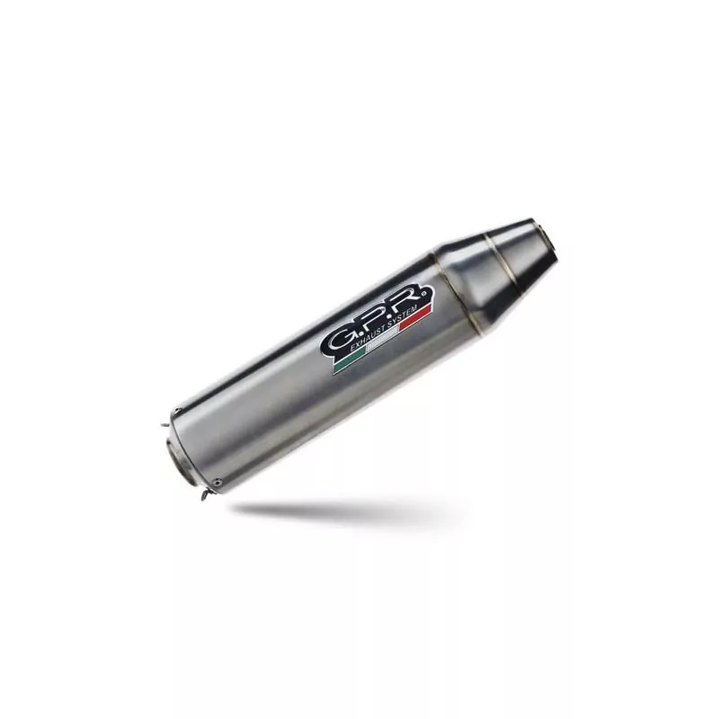 Cectek Quadrifit 500 Eft 2009-2016, Deeptone Atv, Homologated legal slip-on exhaust including removable db killer and link pip