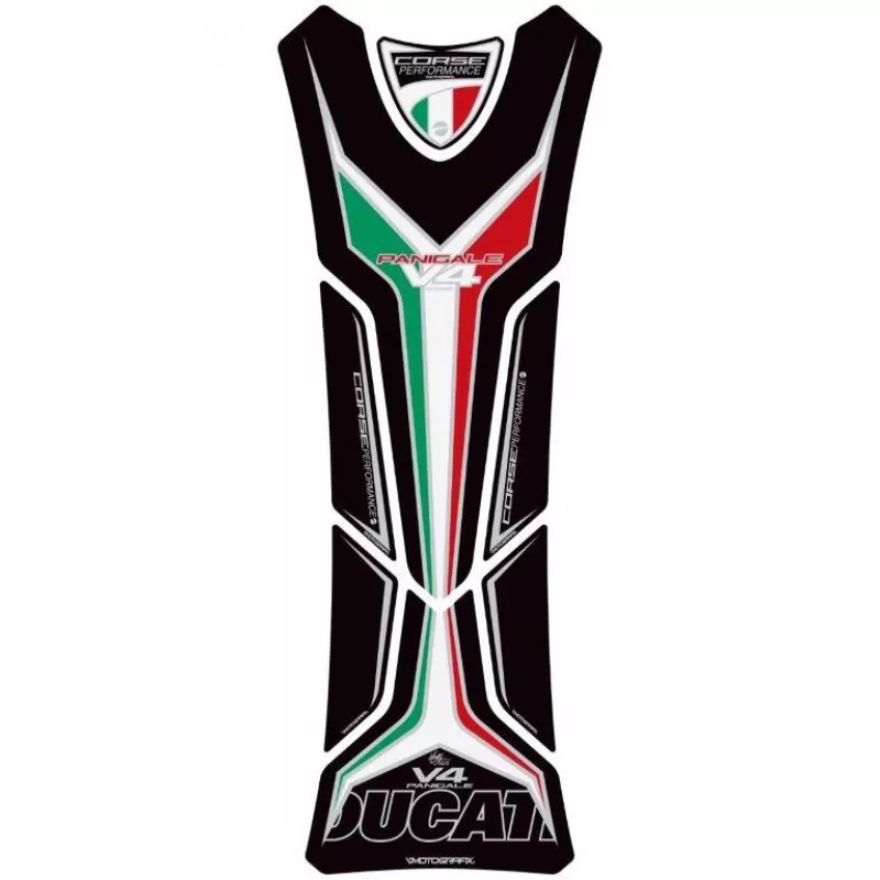 Ducati Panigale V4 Motografix 3D Gel Tank Pad Protector TD027KT
