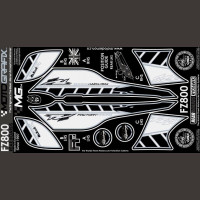Motografix Stone Chip Protection tail Yamaha FZ 8 2010- RY016WK Motografix Stone Chip Protection tail Yamaha FZ 8 2010- RY016WK