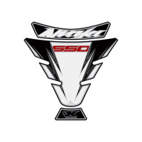 Motografix 3D Gel Tank Pad Weiß passend für Kawasaki Ninja 650 Motografix 3D Gel Tank Pad Weiß passend für Kawasaki Ninja 650