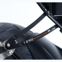 R&G Racing Auspuffhalter BLACK passend für KTM Super Duke 1290 R 2017-2019 R&G Racing Auspuffhalter BLACK passend für KTM Super Duke 1290 R 2017-2019