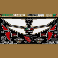 Motografix Stone Chip Protection tail Ducati 899 / 1199 Panigale RD014AR Motografix Stone Chip Protection tail Ducati 899 / 1199 Panigale RD014AR