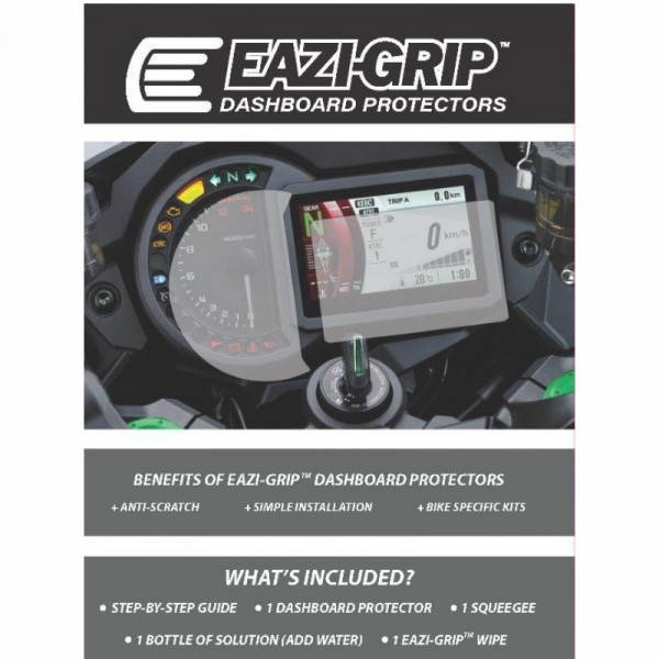 Eazi-Grip Dashboard Screen Protector Kit Kawasaki ZX-6 R 2009-2018 / Z 1000 SX 2011-2016