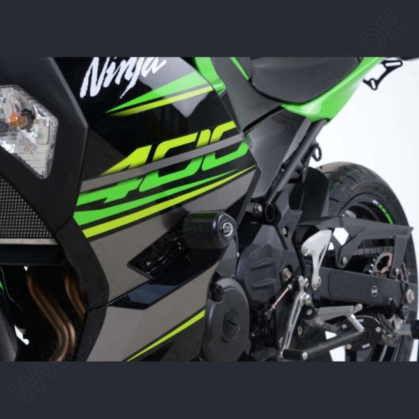 R&G Sturzpads "No Cut" Kawasaki Ninja 250 / 400 2018- / Z 250 / 400 2019-