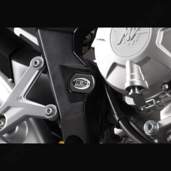 R&G Racing frame plugs kit I MV Agusta Brutale 675 / 800 2013-
